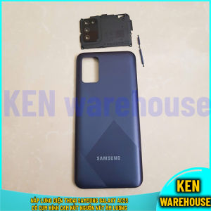 SS A02s Nắp Lưng Điện Thoại Samsung Galaxy A02s Có Cụm Kính Cam Nút Nguồn Nút Âm Lượng - KEN warehouse