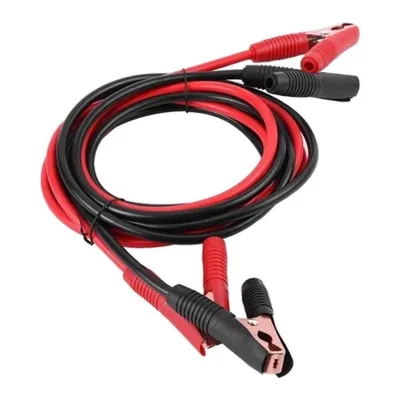 FU-BANG 4M 2000A สายจั๊มแบตเตอรี่ สายพ่วงแบต ชาร์ตแบตรถยนต์ สายใหญ่ มาตรฐาน ยาว สายทองแดง สายทองแดง