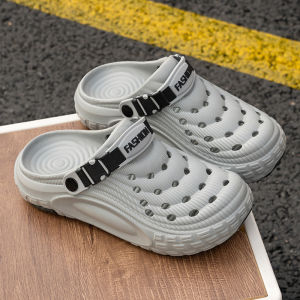 Free Shipping MenS Thick-Soled Clogs New Summer Outdoor Style Non-Slip And Odor-Resistant With A Closed-Toe Design Also Available For Women