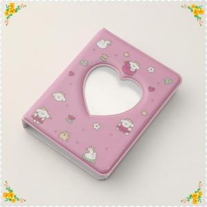 🔥【Special price】🔥🔥[ FLASH SALE ] Cute Photo Album 3 Inch Love Heart Hollow Picture Storage Case Kpop Card Binder Name Card Book Photocard Holder 36 Pockets