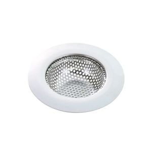 ZYJC Hat Shape Mesh Sink Strainer Filter Mesh Fine Rough Hole Stainless Steel Sink Strainer Drain Hole Filter Anti-clogging Bathroom
