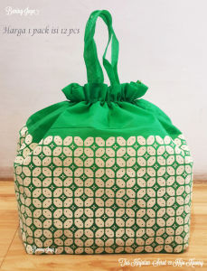 Tas Hajatan Goodie Bag Serut 22 Batik KWG