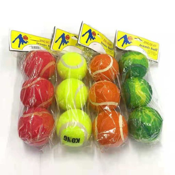 3pcs Rubber Tennis Ball | Lazada PH