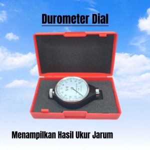 Durometer Shore A Alat ukur kekerasan karet plastik kulit dll
