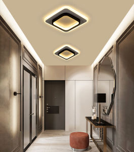 26W nhỏ Đèn trần Led vuông hiện đại Đèn trần fxitures hành lang Giá đỡ đèn cho phòng ngủ asile đèn hành lang đèn