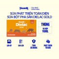 Thùng 48 hộp sữa bột pha sẵn Vinamilk Dielac Alpha Gold 110ml - Sữa nước hỗ trợ phát triển trí não của trẻ, tăng cân, chiều cao (Sữa dành cho trẻ em trên 1 tuổi). 