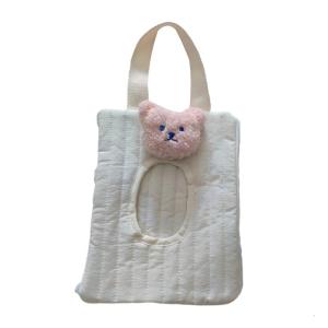 Baby Stroller Tissue Bag Portable Wet Wipes Case Convenient Paper Storage Bag Pouch Stylish Tissue Box for Busy Parents