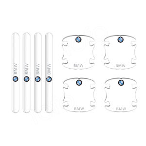 8 Miếng Dán Bảo Vệ Chống Trầy Xước Cho Xe BMW Tay Nắm Cửa Bát Miếng Dán Bảo Vệ TPU Thông Dụng Cho Nhãn Dán Tay Nắm Cửa Xe Hơi Bảo Vệ Chống Trầy Xước Bát Cửa Tay Cầm Màng Bảo Vệ Dải Chống Va Chạm