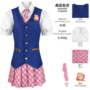 Halloween cos Đầm học sinh công chúa Delancy cosplay Trang phục biểu diễn sân khấu