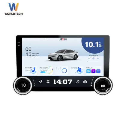 Worldtech จอแอนดรอยด์ติดรถยนต์ 10 นิ้ว 6/64GB พร้อมปุ่มปรับการทำงาน ฟรีสายUniversal LX-DDNDK10AND-6GB_CARPLAY