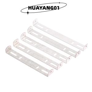 HUAYANG01 [HOT FASHION] ตัวยึดแผ่นฝ้าเพดานราวเหล็กพร้อมสกรูยึดโคมไฟเพดาน50-165มม. อะไหล่ตัวยึดให้แสงสว่าง
