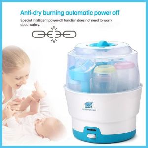 Sterilizer baby bottles electric steam bottle sterilizer with free tongs bottle sterilizer for baby