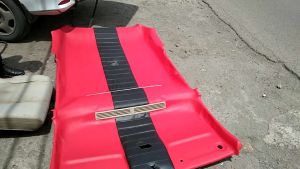 (BONUS BUNGKUS PILAR)Cover plafon/bungkus atap plafon mobil Calya Sigra Avanza Xenia