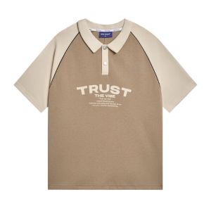 Áo thun polo có cổ nam nữ phông Local Brand Chính Hãng City Cycle Áo Polo Trust The Vibe