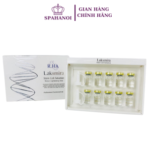TẾ BÀO GỐC LAKSMIRA | LAKSMIRA STEM CELL SOLUTION HÀN QUỐC | 1 hộp 10 lọ 5ml |Phục Hồi Da Yếu Trắng Sáng [CHÍNH HÃNG]
