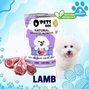 OPets Dog Natural Balanced Organic Wet Dog Food for All Stages 100g(Pouch) and 430g(Can)