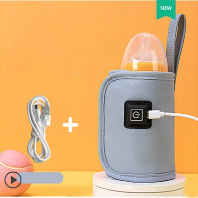 Tas Penghangat Botol Susu Bayi Portable Usb 4 warna bisa dipilih