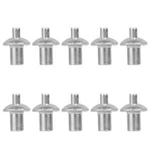 100/50pcs Hammer Drive Expansion Rivets / Aluminum Alloy Round Head Piercing Knock Tapping Screws / Board Wall Fasteners Hardware Accessories