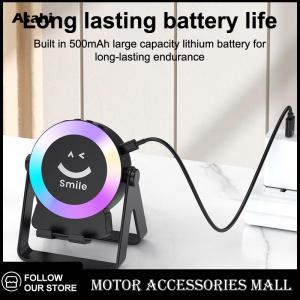 💖💓【Special price】💖💓Asahi Motor ลำโพงซับวูฟเฟอร์เบสแบบเหนี่ยวนำพร้อมที่วางโทรศัพท์ตั้งโต๊ะตัวยึดแท็บเล็ตไฟ LED ลำโพงไร้สายแบบพกพา