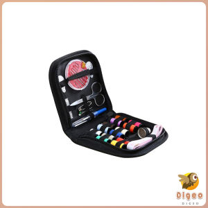 Digeo 27Pcs/set Portable Sewing Kit Home Craft Knitting Tools Organizer with Needle Case for DIY