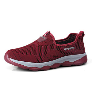 Prelesty Sepatu Flat Wanita Nyaman Flatshoes Tanpa Tali Outdoor Olahraga Kasual Terbaru Lembut 025