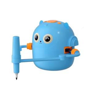 หุ่นยนต์สเก็ตช์ภาพอัตโนมัติสำหรับเด็กของเล่นเครื่องจักรวาดภาพพร้อมของเล่นศิลปะศึกษาเกี่ยวกับก้านวาดภาพสำหรับเด็กก่อนวัยเรียน