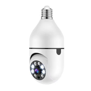 Camera bóng đèn 5G Tần Số Kép 360 Máy bóng đèn Minion toàn cảnh E27 Đèn chiếu sáng không dây độ nét cao WiFi Máy Quay Phim