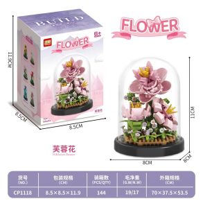 {SG Local} DIY Building Block Potted Flower Series Gifts For Birthday Festival & Childrens Day
