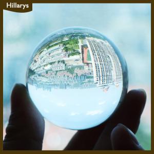 [Hillarys] 1Pc Clear Ball Quartz Healing Sphere Photography Props Home Decor