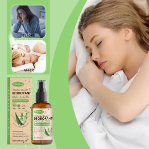 WoodSleep Aloe Magnesium Spray 60ml - Relaxing Night Body Care Mist Gentle Calming Spray for Daily Relaxation