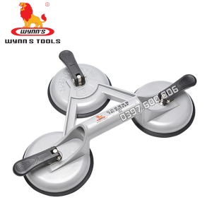 Dụng Hút Kính Hít Kính Hít Gạch 3 Chạc Cầm Tay 150kg B3 Wynns hợp kim nhôm chống rỉ sét dùng để hút di chuyển kính