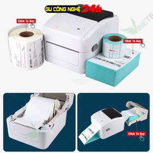 Máy in đơn hàng TMĐT khổ 110mm in tem mã vạch nhiệt Xprinter XP-420B