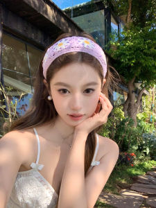 Băng Đô Hoa Len Handmade Cho Bé – Mềm Mại Xinh Xắn Phù Hợp Đi Chơi Đi Biển Chụp Ảnh BD05