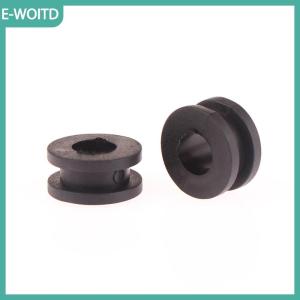 【E-WOITD】 Sáng tạo và thiết thực cho Yamaha Honda Suzuki Kawasaki 10pcs xe máy Side bìa đen cao su grommets Gasket Bộ phận tạo
