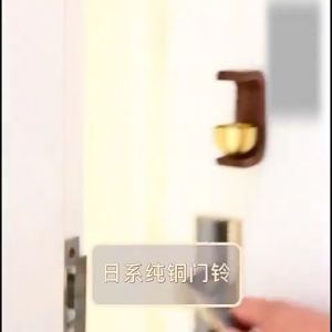 Chuông Gió Bằng Gỗ Treo Cửa chuông đồng gỗ troe cửa Vintage âm thanh trong trẻo