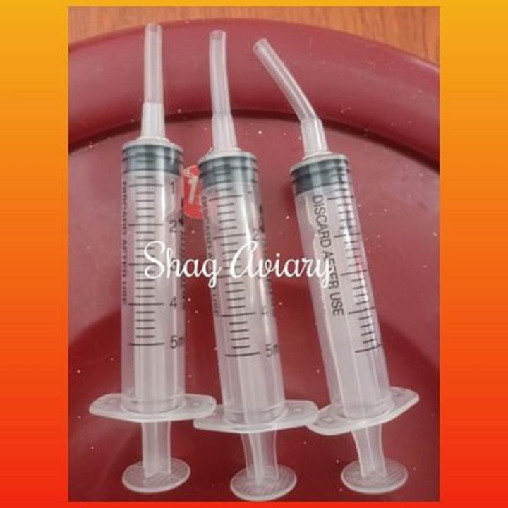 Handfeeding tools 3pcs 5cc/ml with hose | Lazada PH