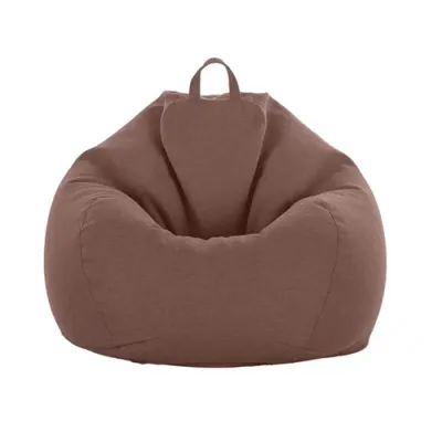 bean bag【No Filling】Luxury Large Bean Bag Chair Sofa Cover Indoor/Outdoor Game Seat BeanBag Adults (with Inner Bag)