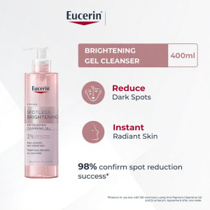 Eucerin Spotless Brightening Exfoliating Cleansing Gel 200ml | Brightening Cleansing Gel Exfoliating Face Wash Dark Spot Corrector Gentle Exfoliator Radiant Skin