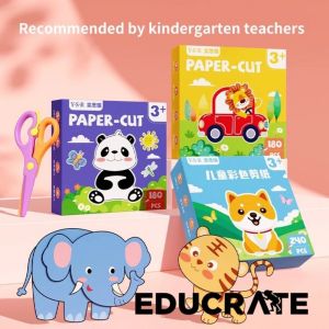 Paper Cutting Activities / cut and paste scissors skill kindergarten