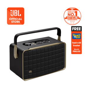 JBL Authentics 300 Portable Smart Home Speaker With Wi-Fi Bluetooth And Voice Assistants With Retro Design