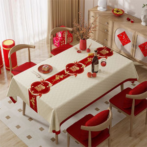 LXY  วัสดุ PVC ผ้าปูโต๊ะ หนา คุณภาพสูง ผ้าคลุมโต๊ะอาหาร ผ้าปูโต๊ะอาหาร ทำความสะอาดง่าย สําหรับตกแต่งห้องครัว