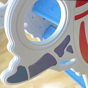 LZD  Cầu Trượt Trẻ Em Cầu Trượt Kết Hợp Hai Trong Một Cầu Trượt Nhựa Dày Cho Trẻ Mẫu Giáo Đồ Chơi Giáo Dục