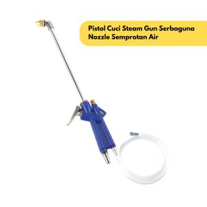 Pistol Cuci Steam Paket 90 Selang Tekanan Air Semprotan Serbaguna Tinggi Konektor BR166 40cm Type cm EU Gun Nozzle