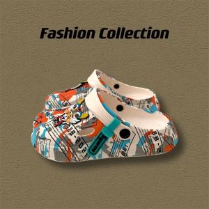 Mens Clog Sandals 2026 New Model EVA Thick-Soled Closed-Toe Breathable Non-Slip Womens Beach Summer Outdoor Sandals
