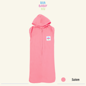 DIABABYKU Sleep Sack Bayi Bedong Bayi Instan dengan hoodie dan lengan Perlengkapan Selimut Bayi Newborn Perlengkapan Bayi Selimut Bayi