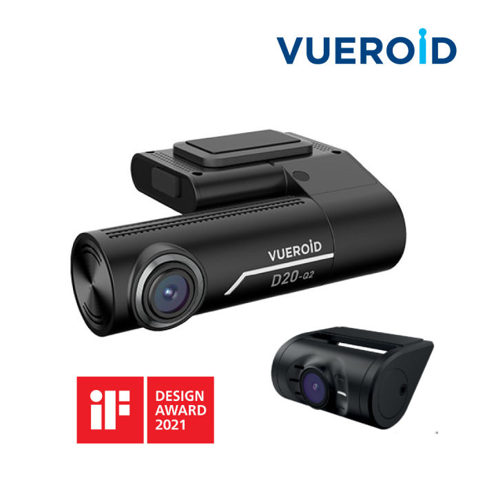Vueroid D20-Q2 Dashcam (32GB) Vueroid D20 Q2 Dash Cam Stealth Cam