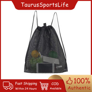 Waterproof Mesh Drawstring Bag with Large Capacity for Sports & Travel