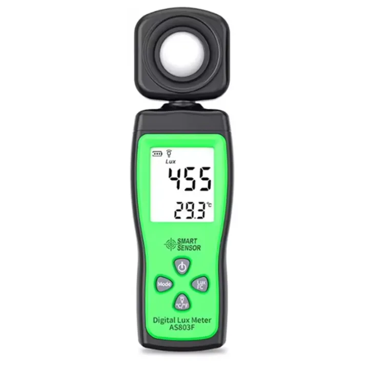 [ende] Digital Handheld Luminance Meter 0-200000LUX Illuminator High ...