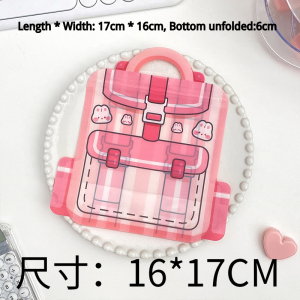 Kids Gift Bag Birthday Gift Bag Cute Cartoon Backpack Design Jewelry and Small Item Storage Bag Snack Self-sealing Bag Childrens Day Gift Bag