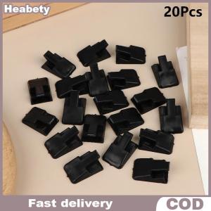 Heabety🔥 Plastic Jewelry Ring Display Holders 20Pcs Organizer Stand for Showcase Counter Store Presentation